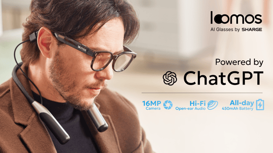 loomos AI Glasses: All-day 16MP Capture & Memory with GPT-4o by loomos — Kickstarter